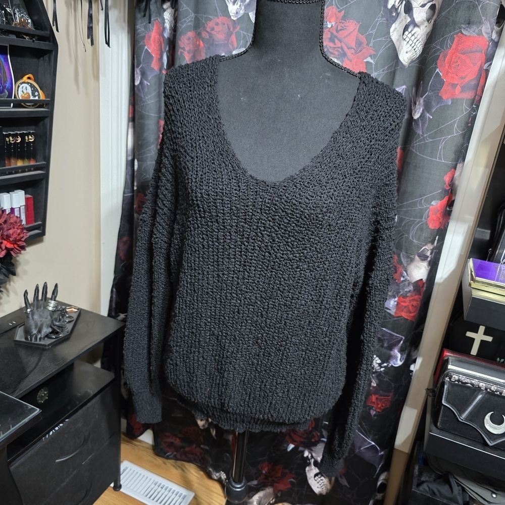 Women's Black Sweater